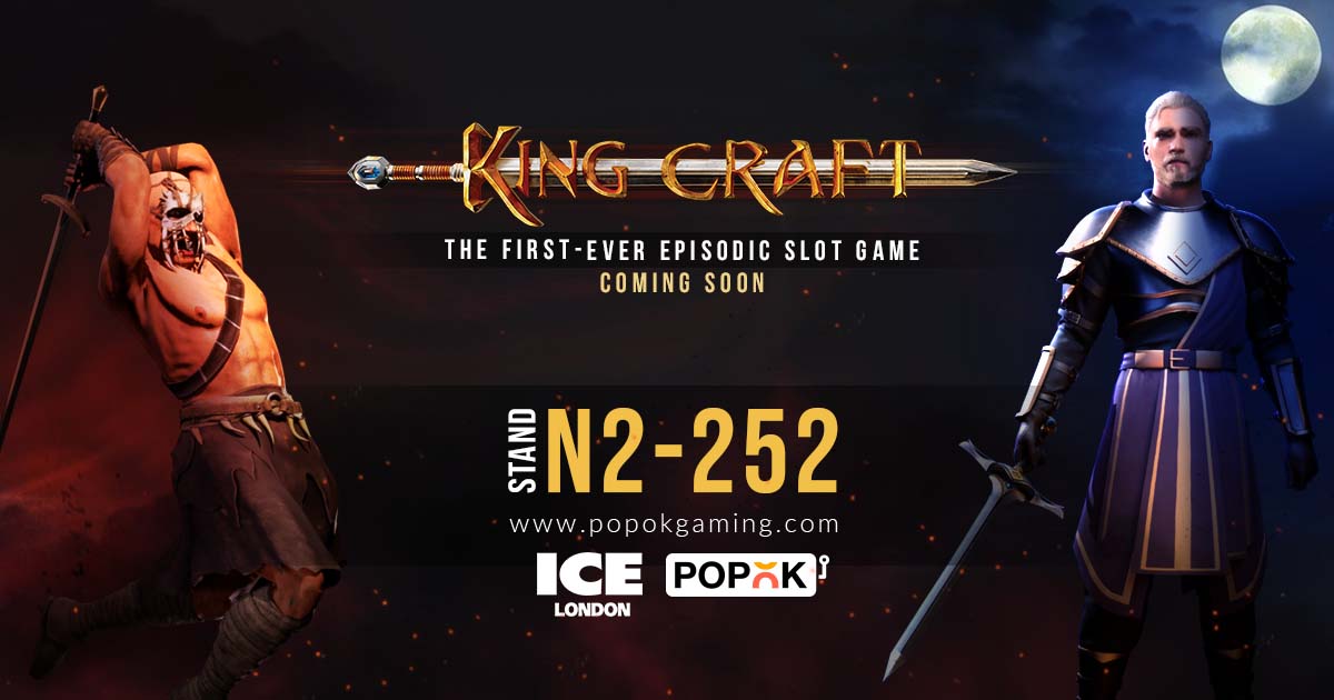 King Craft - the first-ever episodic slot game will be presented at ICE London 2023